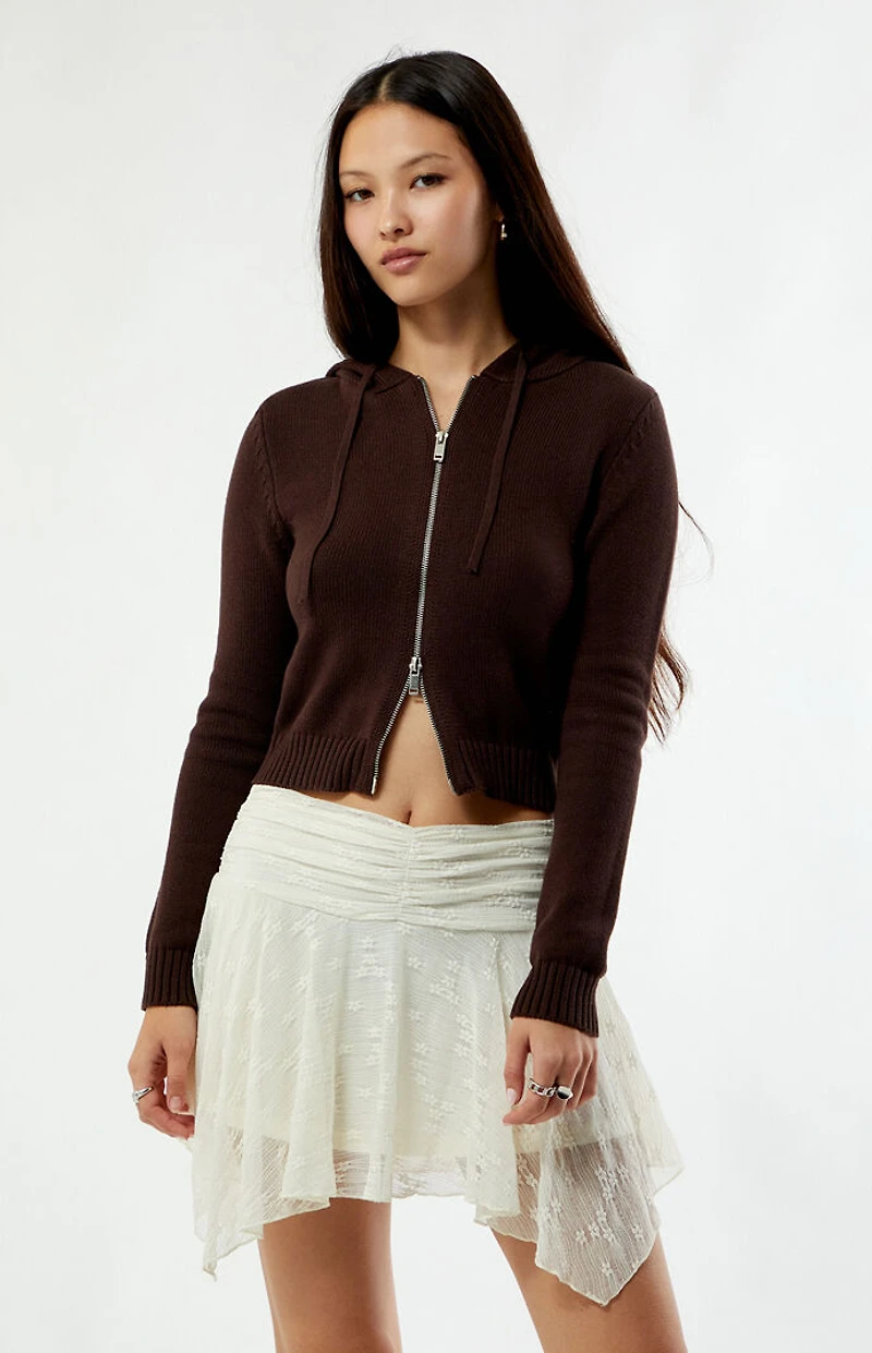 Your Favorite Lace Flowy Mini Skirt