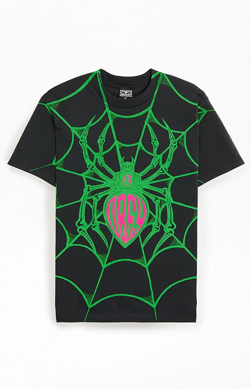 Obey Spider Logo T-Shirt