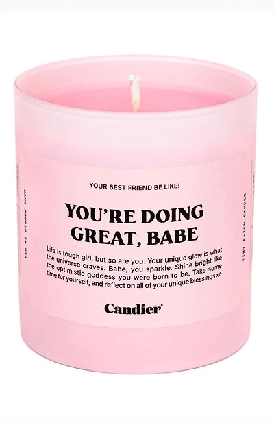 Candier You're Doing Great Candle