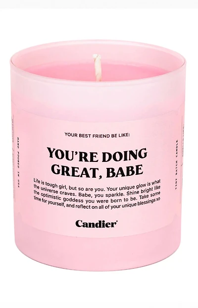 Candier You're Doing Great Candle
