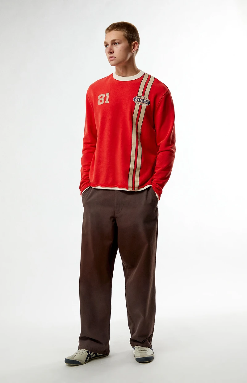 GUESS Originals Racing Crew Neck Sweatshirt