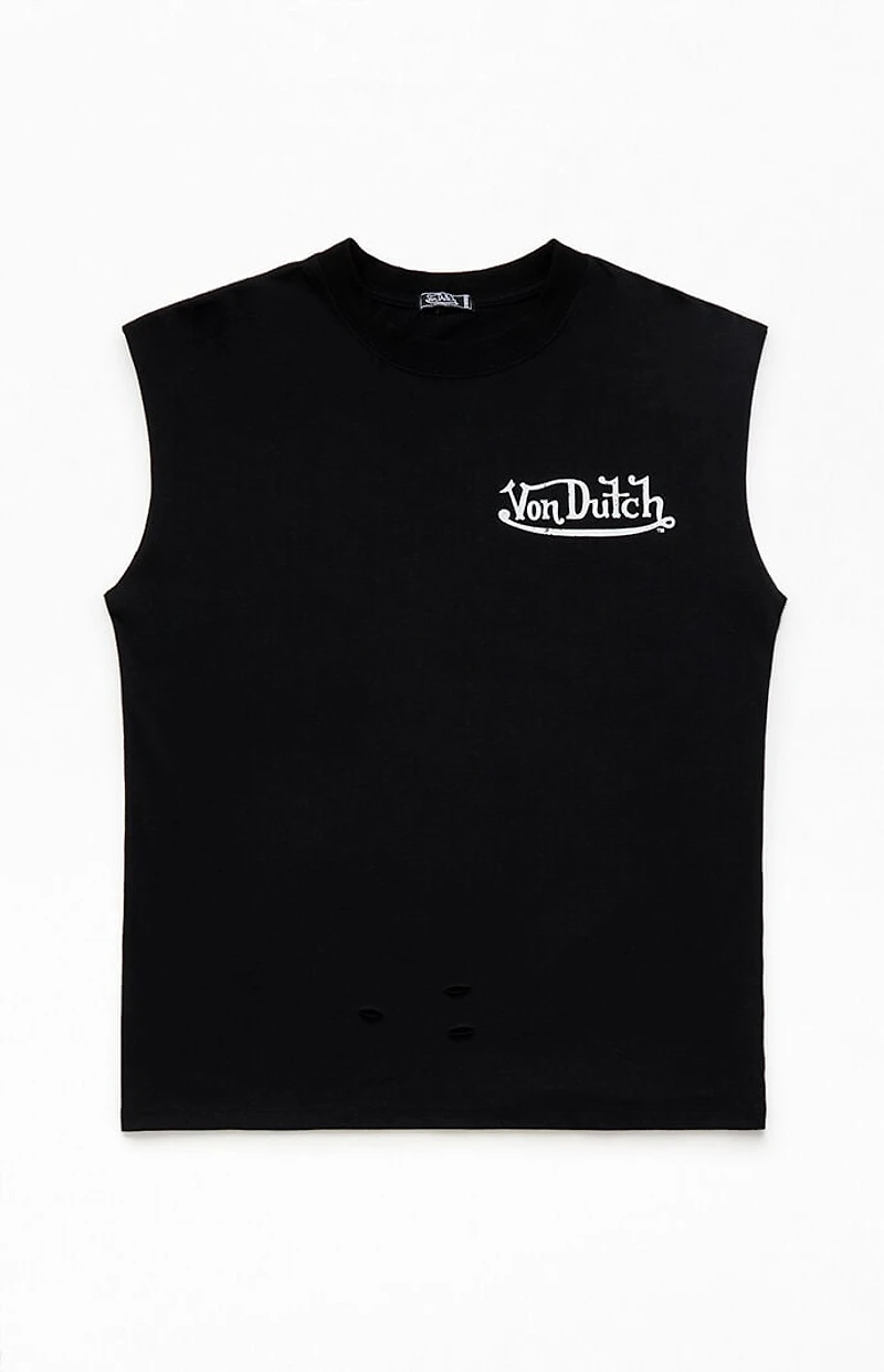 Von Dutch Eyeball Muscle Tank Top