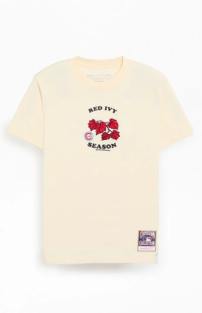 Mitchell & Ness Cubs Red Ivy Season T-Shirt