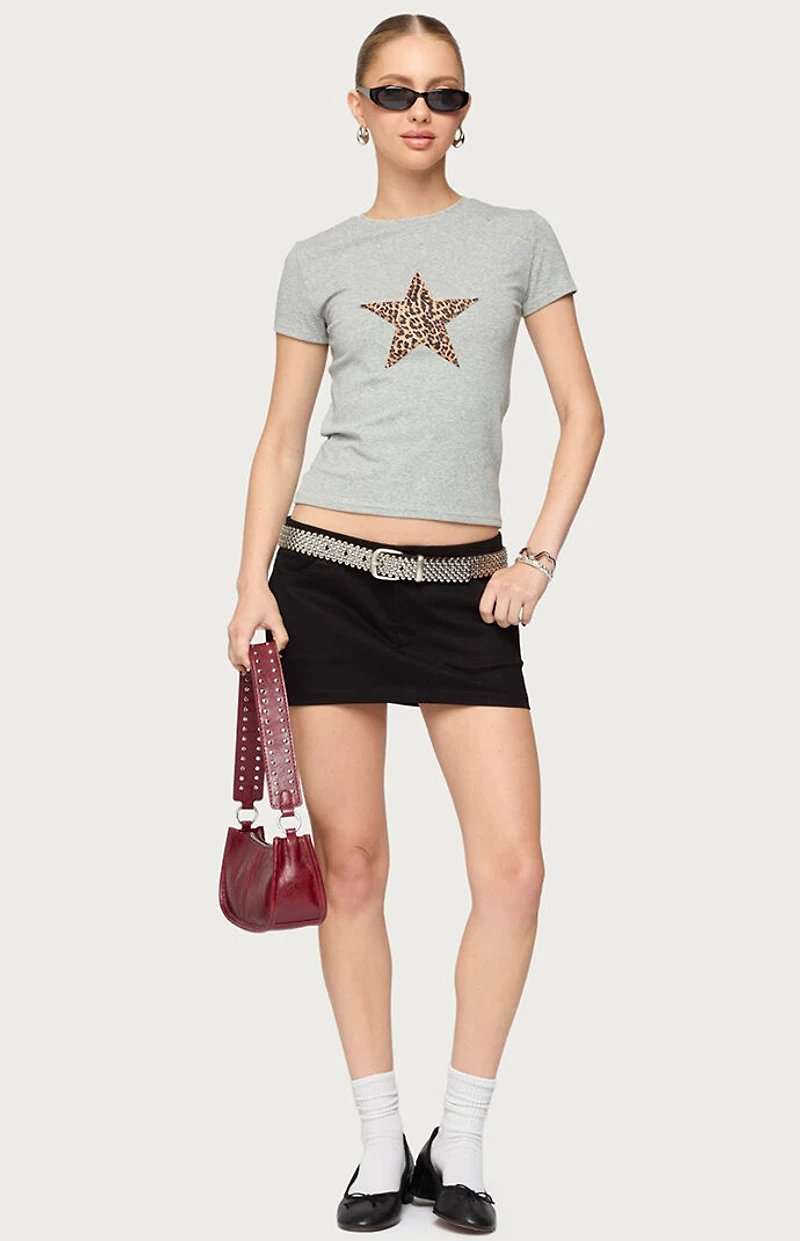 Edikted Hayes Twill Mini Skort