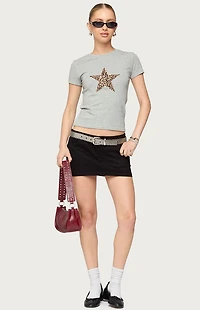 Edikted Hayes Twill Mini Skort