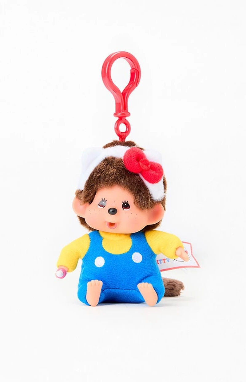 Monchhichi x Hello Kitty Big Head Plush