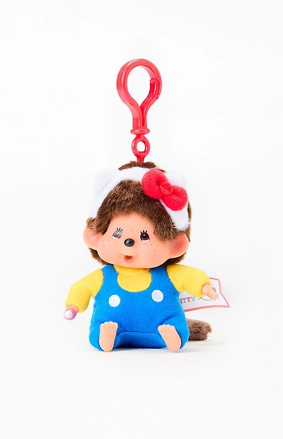 Monchhichi x Hello Kitty Big Head Plush