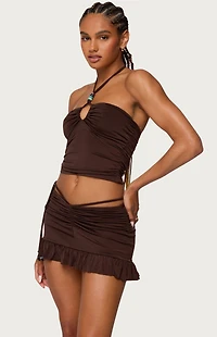 Edikted Koda Bead Halter Top