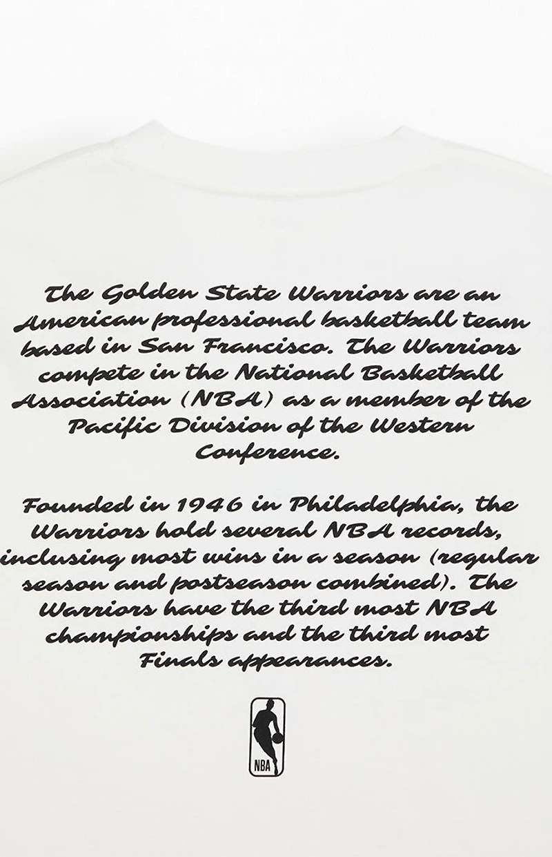 Chase B x NBA Golden State Warriors Logo T-Shirt