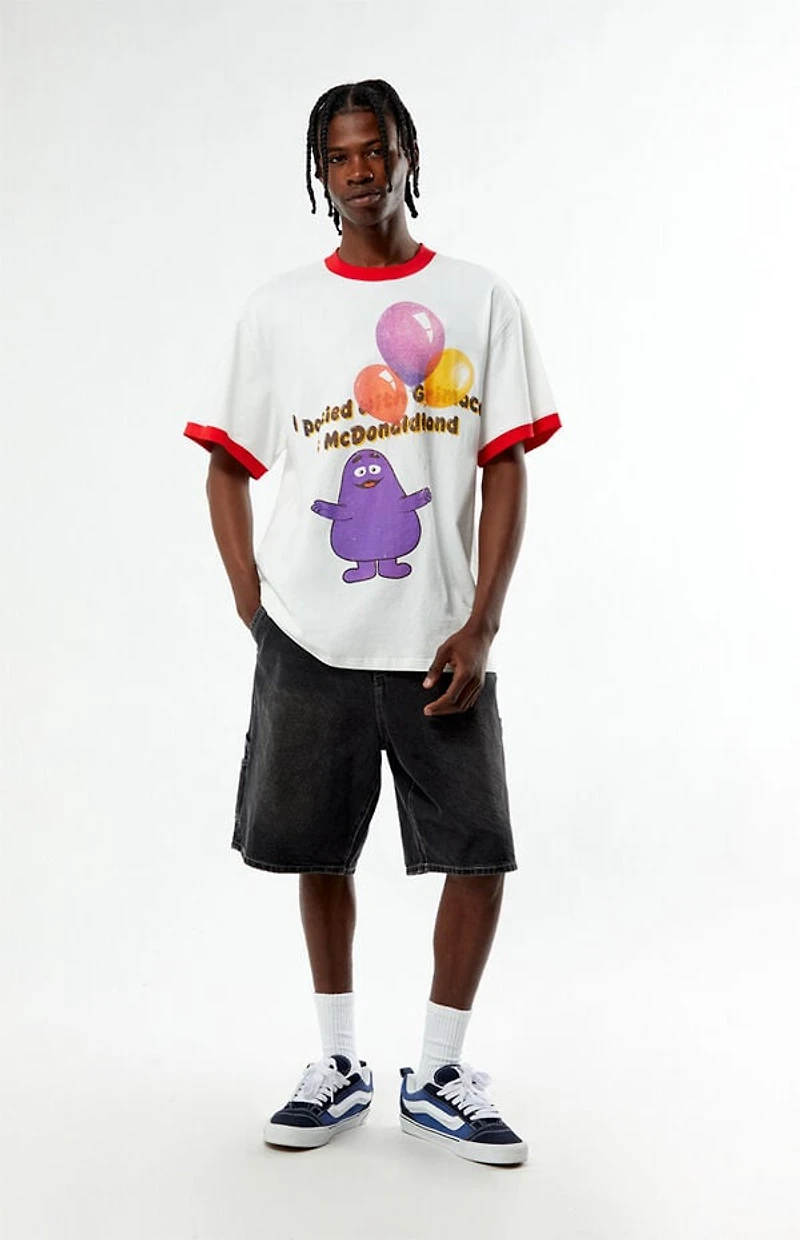 McDonaldland Party Grimace Ringer T-Shirt