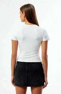 HYPE & VICE Harvard Crimson Cotton Jersey T-Shirt