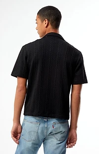 Pacsun Cable Jacquard Camp Shirt