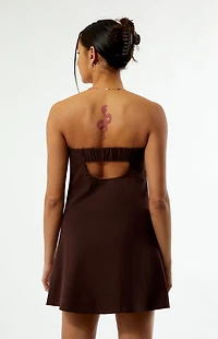 Your Favorite Strapless Everyday Linen Mini Dress