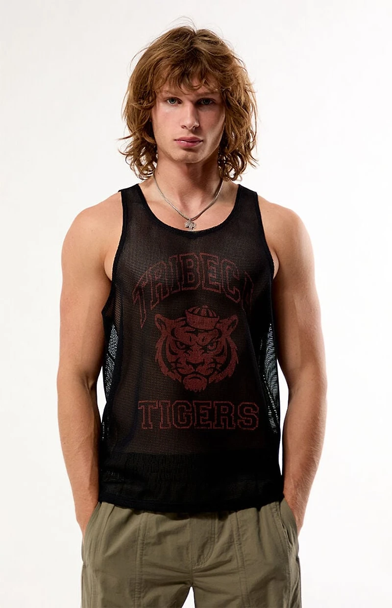 Pacsun Tribeca Mesh Basketball Jersey Tank Top