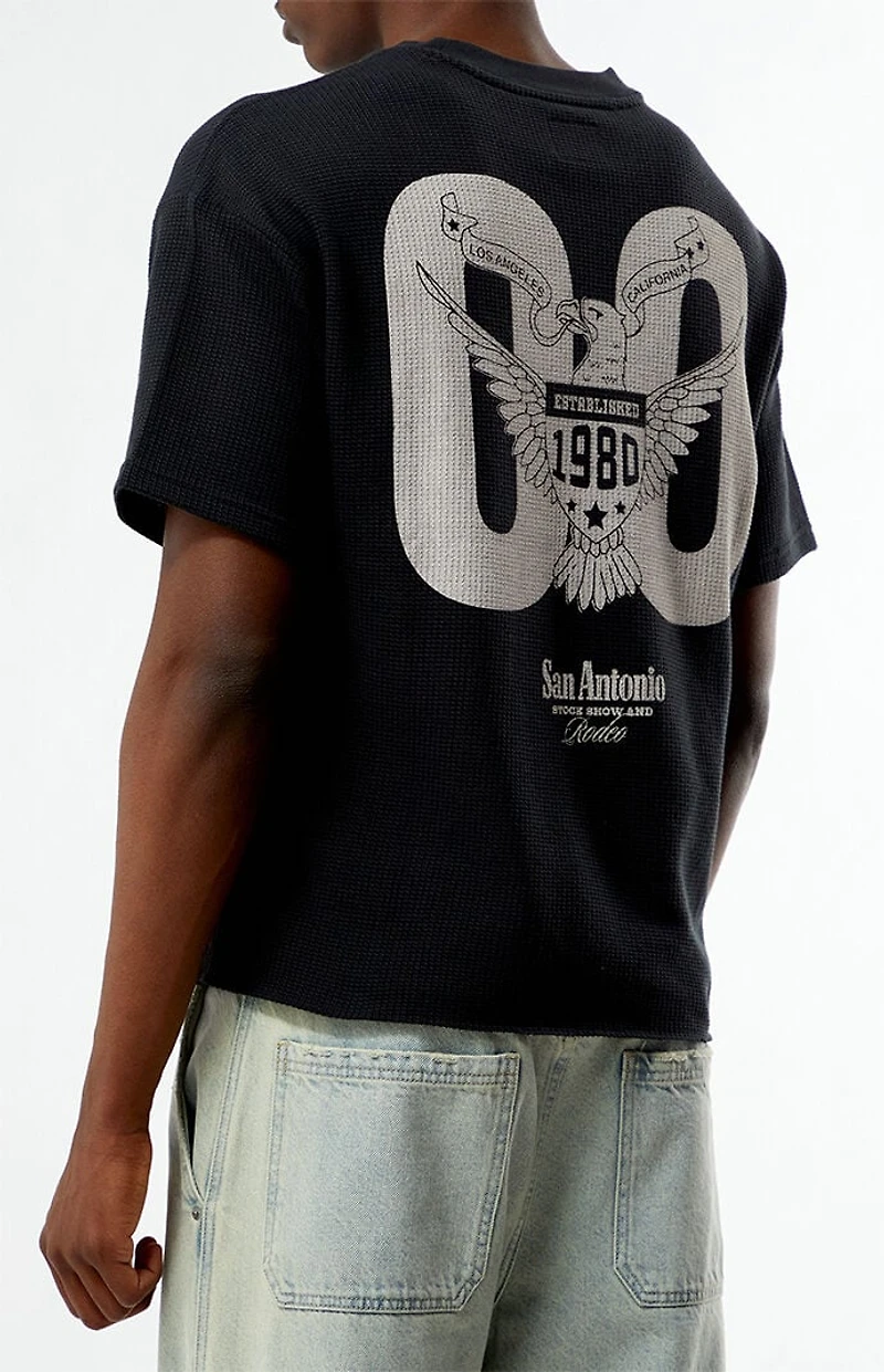 Pacsun Rodeo Waffle Knit T-Shirt