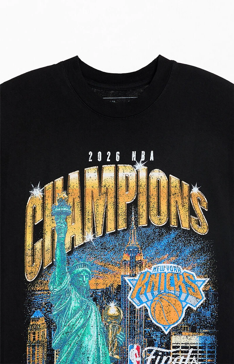 Mitchell & Ness City Champion NY Knicks T-Shirt