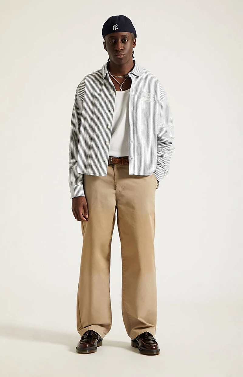 Pacsun Chino Pants Baggy Khaki Pigment