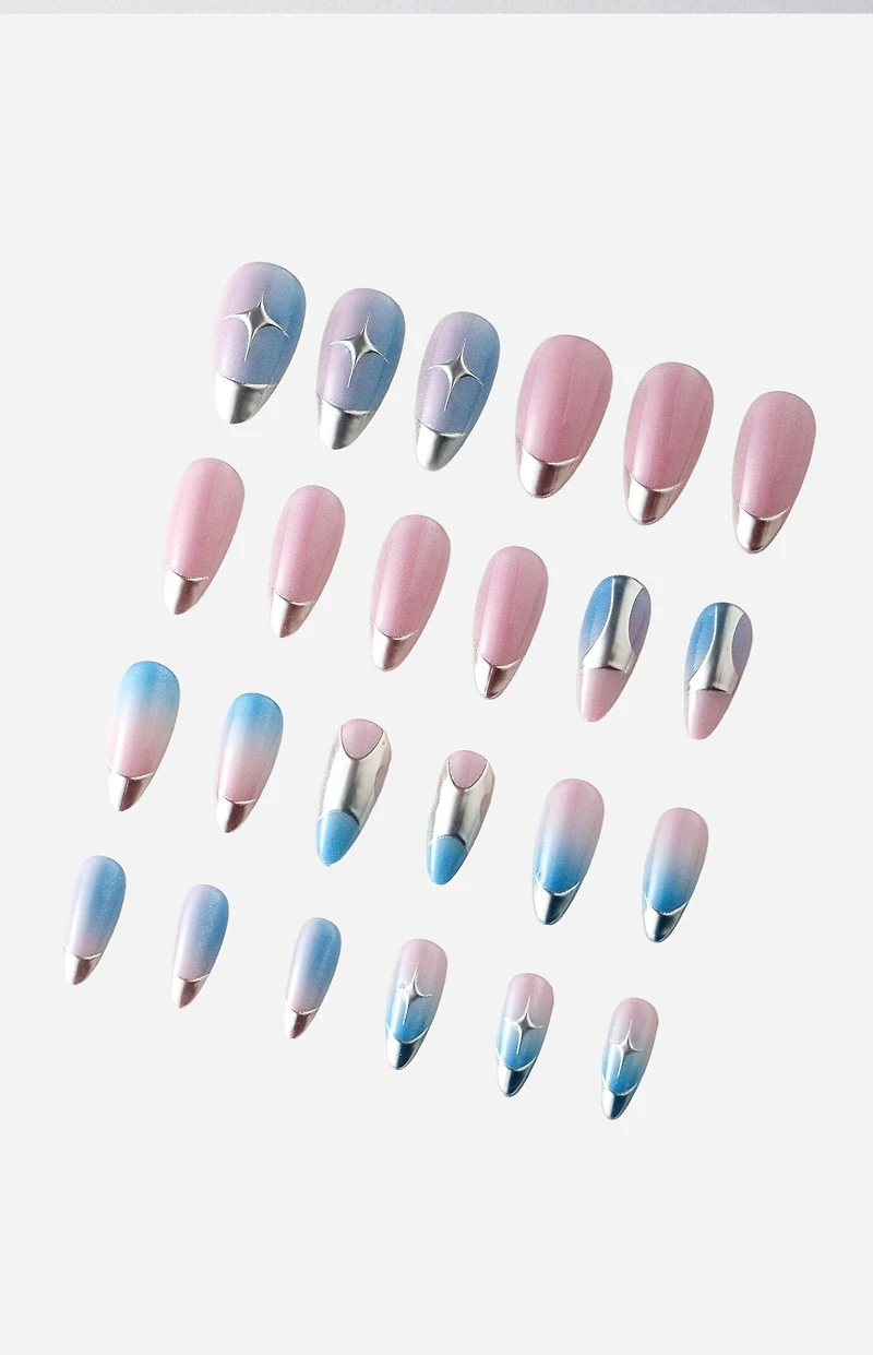 NEVER HAVE I EVER Titanium Jelly Press-On Nails
