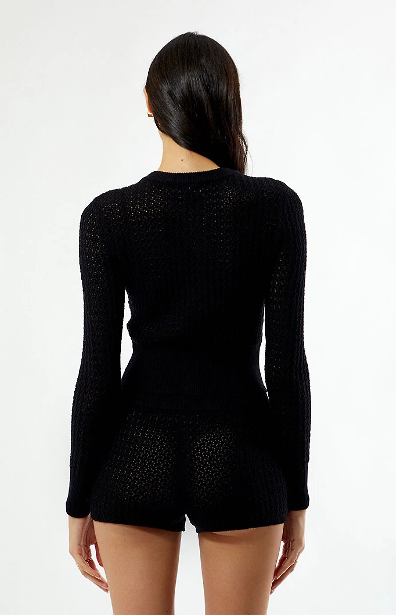 Beverly and Beck Claudette Knit Micro Shorts