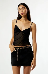 Beverly and Beck Hanna Burnout Tank Top