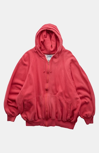 PS VINTAGE 90s Thermal Lined Zip Hoodie