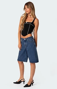 Edikted Sailor Corset Top