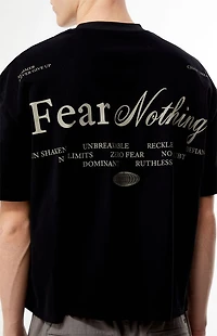 Pacsun Fear Nothing Cropped Boxy T-Shirt