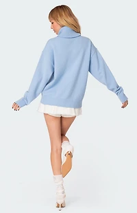 Edikted Isabelle Oversized Turtle Neck Sweater