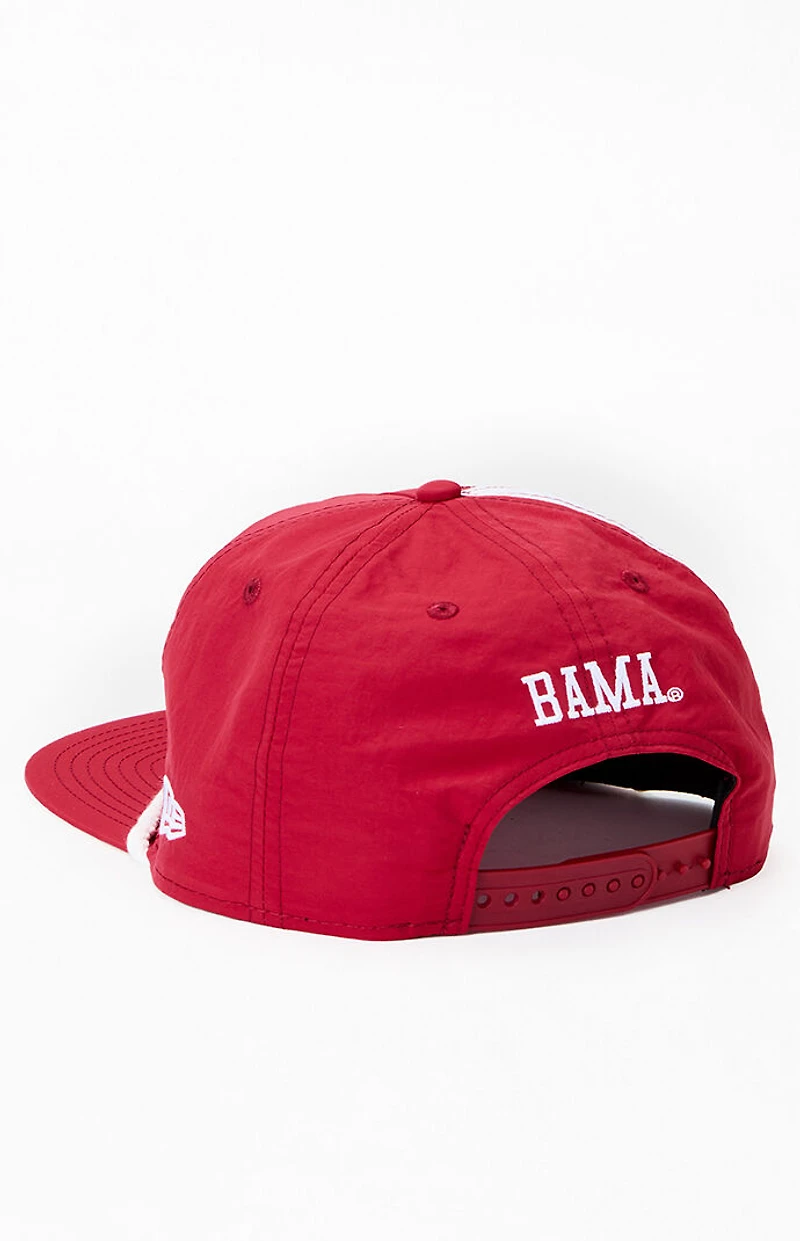 New Era Alabama Crimson Tide Nylon Golfer Snapback Hat