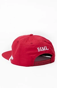 New Era Alabama Crimson Tide Nylon Golfer Snapback Hat