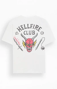 Netflix x Stranger Things Hellfire Club Cropped T-Shirt