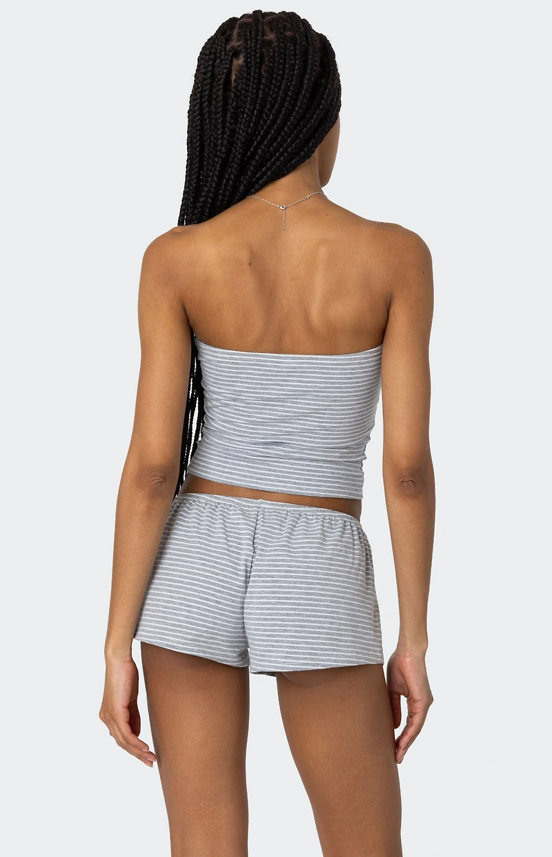 Edikted Astor Striped Tube Top