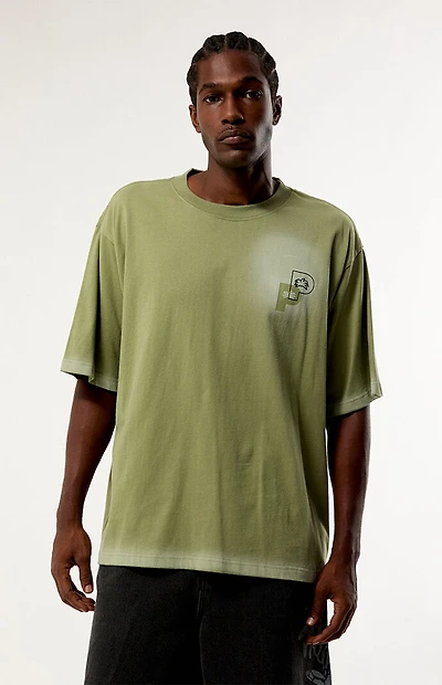 PLAY PALM ANGELS Spray Loose T-Shirt