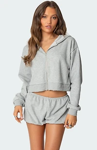 Edikted Robina Zip Up Hoodie