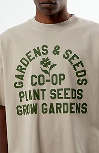 GARDENS & SEEDS Co-Op Statement T-Shirt