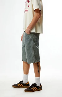 Levi's Striped 568 Loose Fit Denim Carpenter Shorts
