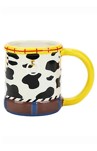 Toy Story Woody Outfit Sculpted Ceramic Mug