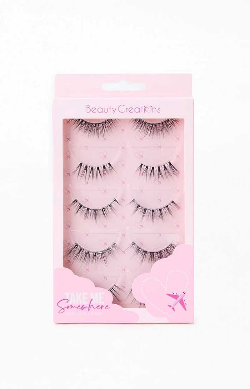 Beauty Creations 5 Pack Soft Silk Lashes