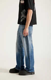 Pacsun Dylan Baggy Jeans Stretch Medium Blue