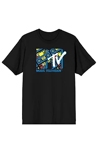 MTV Boombox Logo T-Shirt