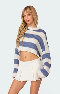 Edikted Ozzy Cropped Knitted Sweater