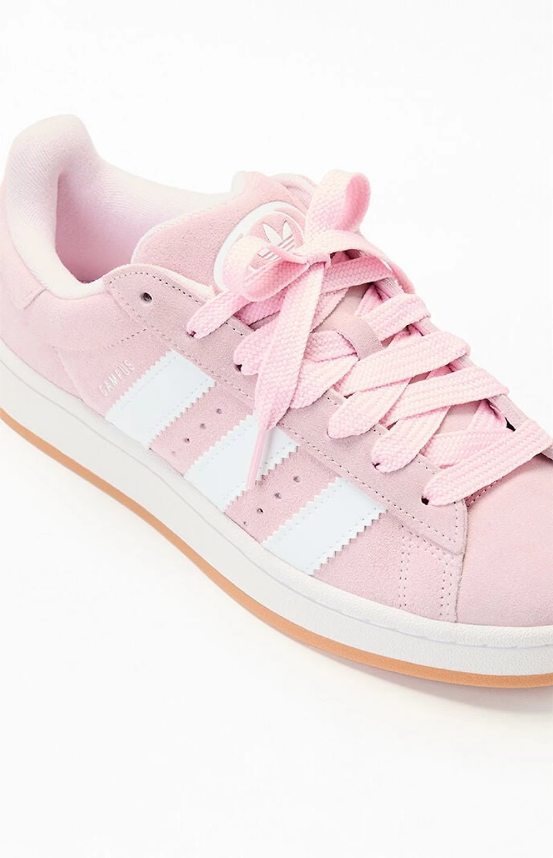 adidas Kids Pink & White Campus 00s Shoes