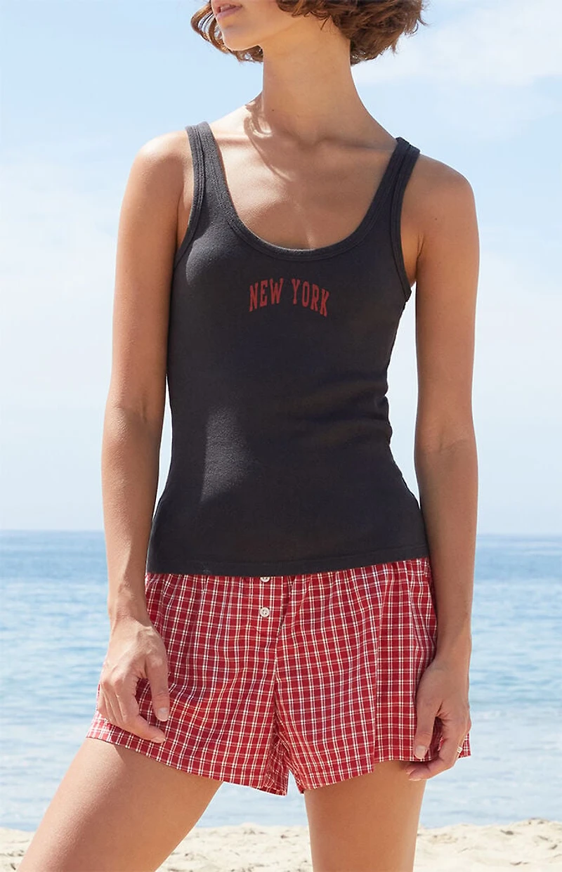 John Galt Black Beyonca New York Tank Top