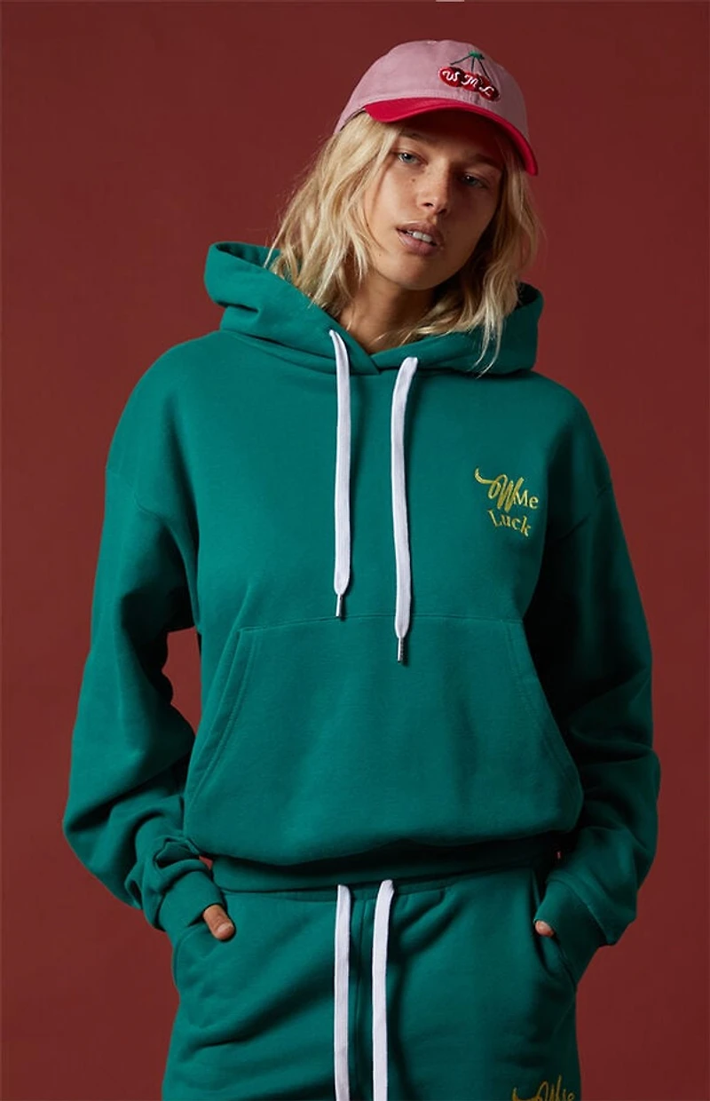 WISH ME LUCK Billiards League Oversized Hoodie