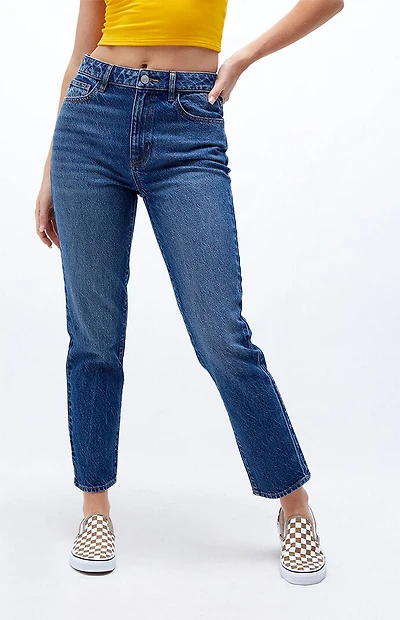 Pacsun Eco Dark Blue Mom Jeans
