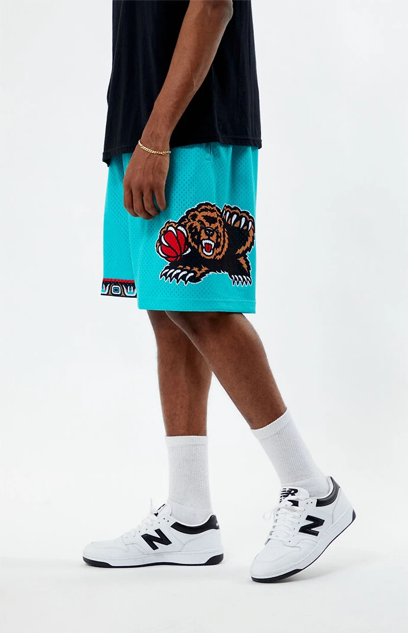 Mitchell & Ness Swingman Grizzlies Basketball Shorts