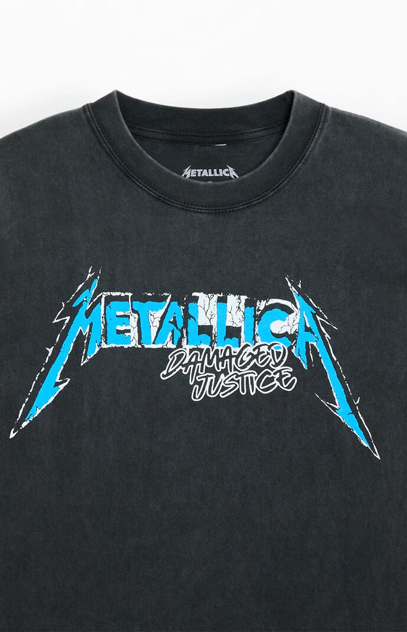 Metallica Damaged Justice Tour 1988 T-Shirt