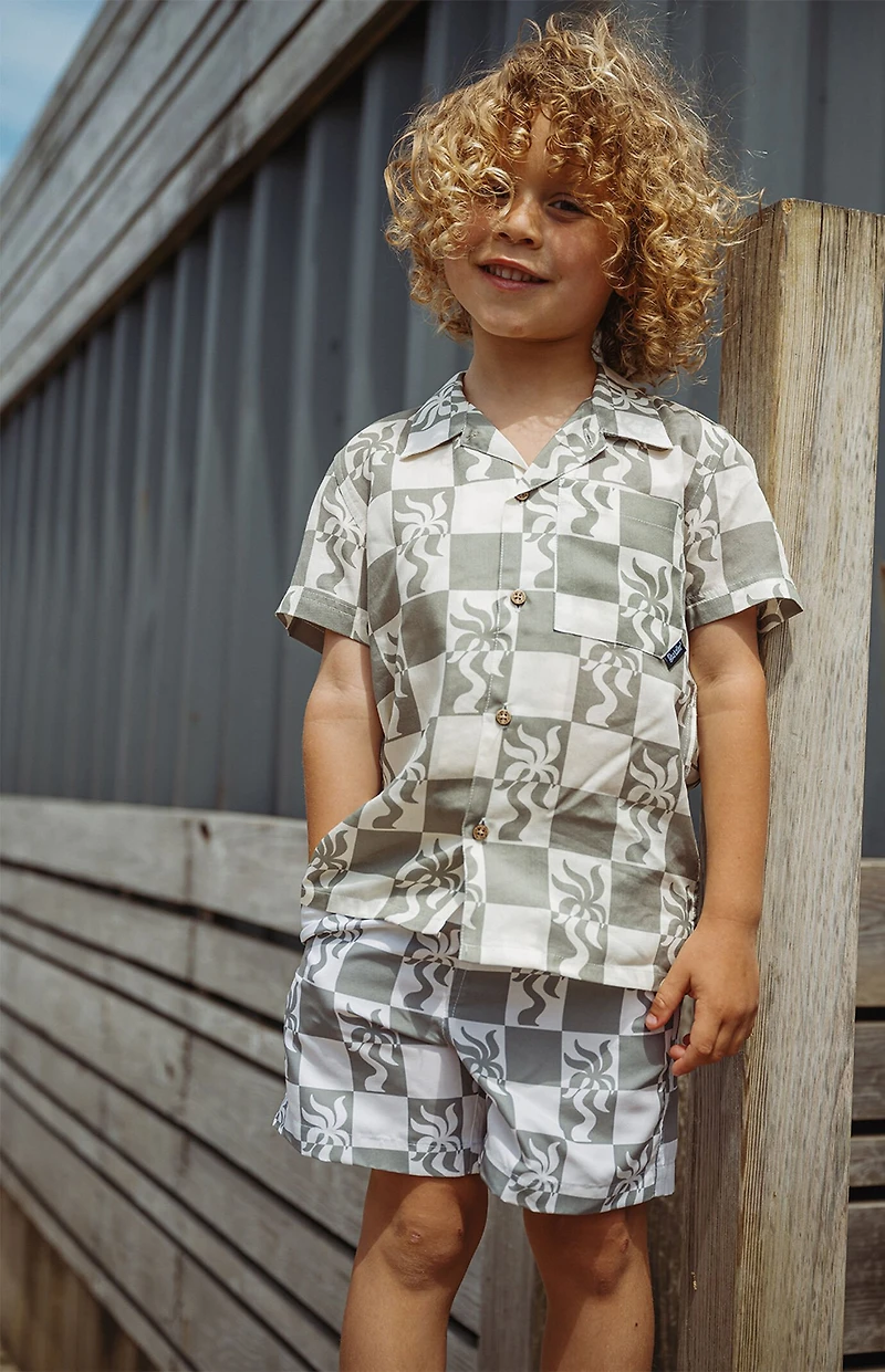 Boardies Kids Clara Palm 5.5" Swim Trunks