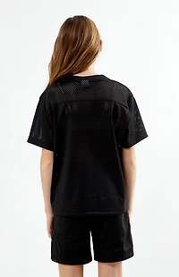 Pacsun Kids Black Mesh Basketball Shorts