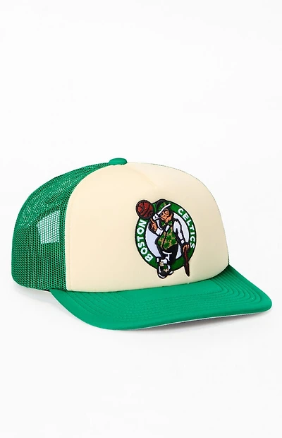 Mitchell & Ness NBA Boston Celtics Vintage Block Trucker Hat